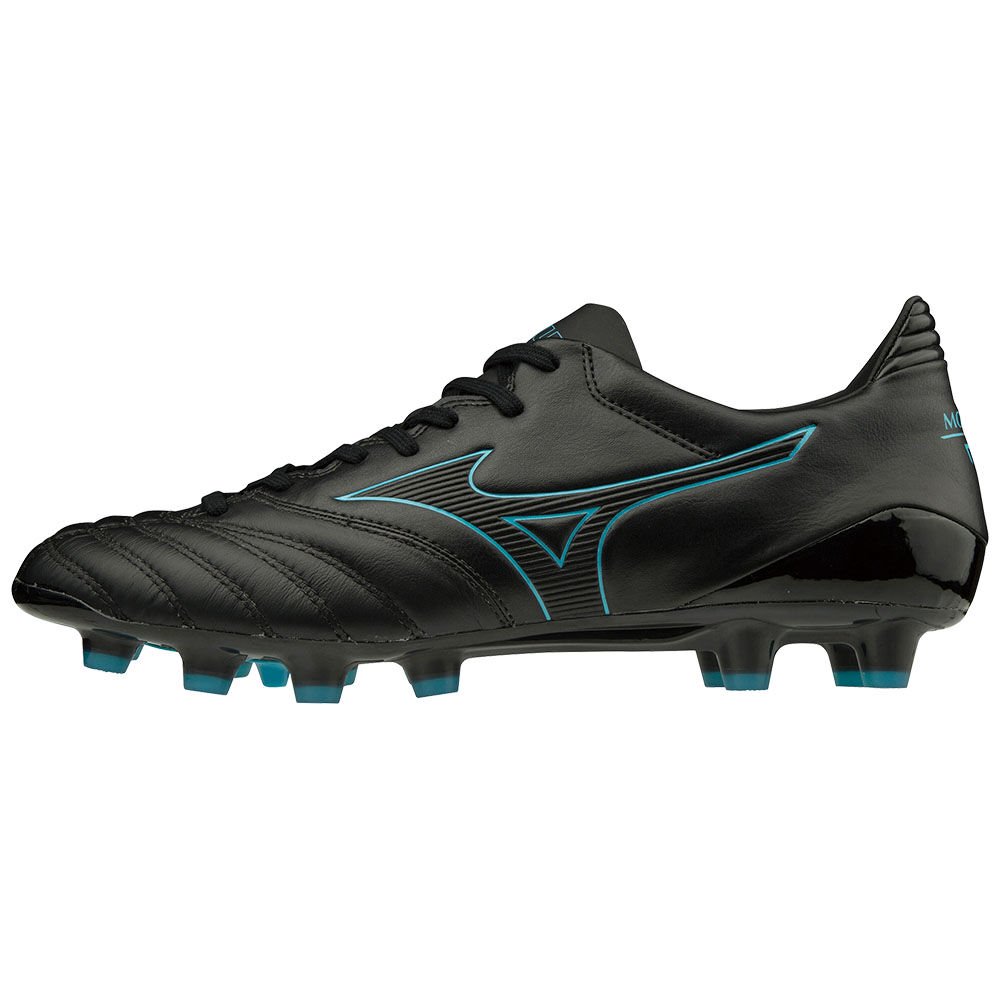 Mizuno Women's Soccer Cleats MORELIA NEO KL II Black/Blue Turquoise - UZOWDHC-70